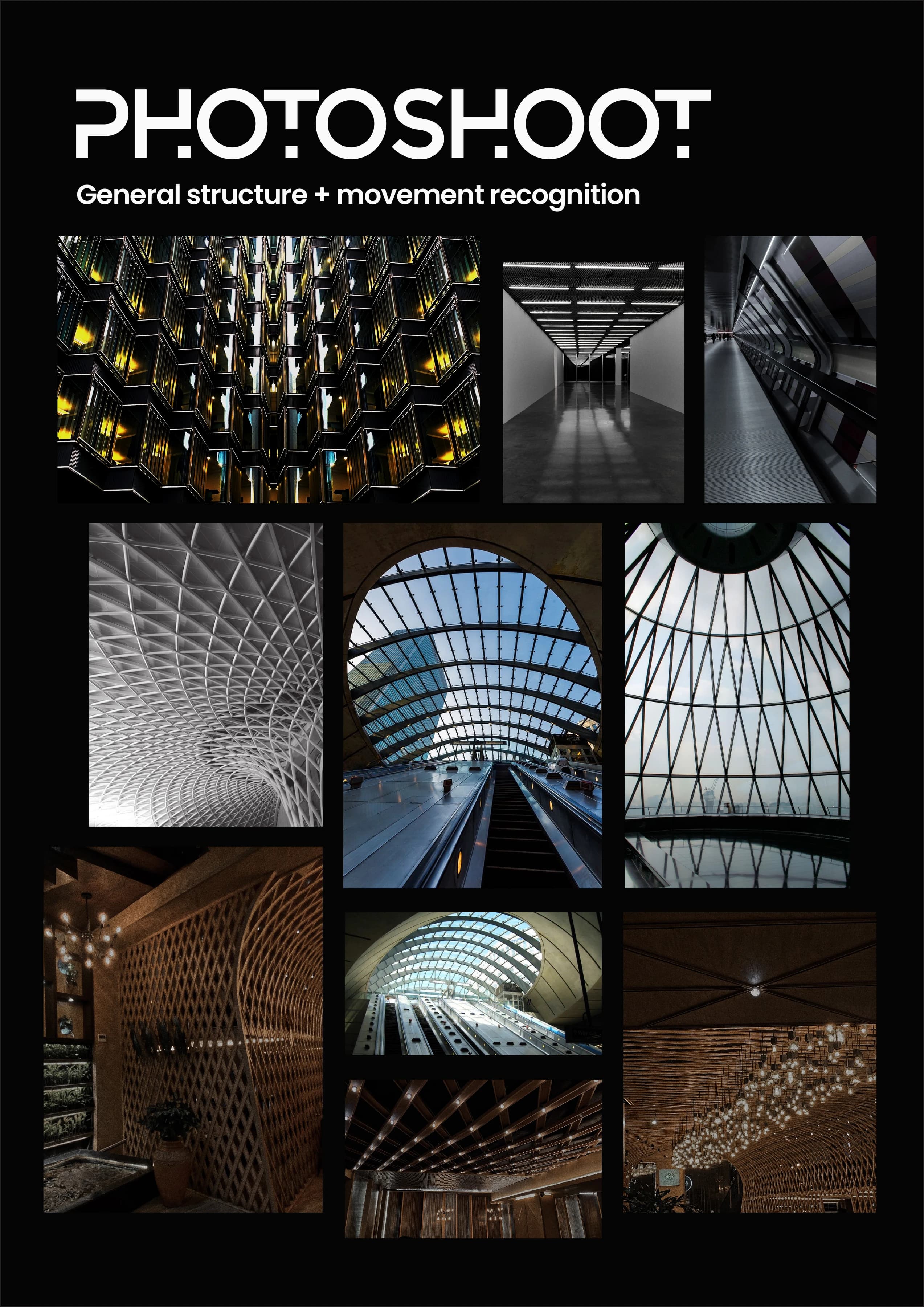 Architectural photography study exploring light, structure and geometric repetition